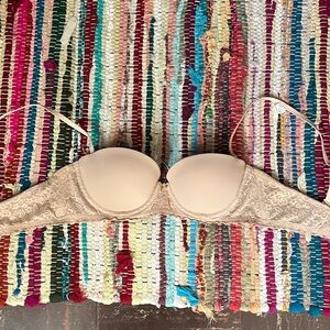 Aerie 34B strapless nude bra